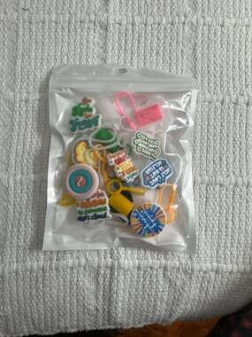 XHAOYEAHX 12-Piece Inspirational Love Myself Silicone Straw Cover Cap Set for 10